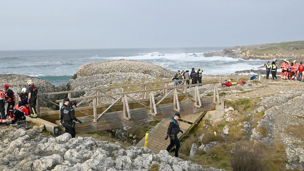 Der Unfall forderte mindestens vier Menschenleben. Foto: Nacho Cubero/EUROPA PRESS/dpa