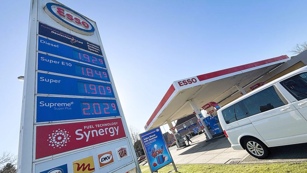 In Leer klettert der Spritpreis - die Lage ist aber dynamisch. Foto: Vera Vogt