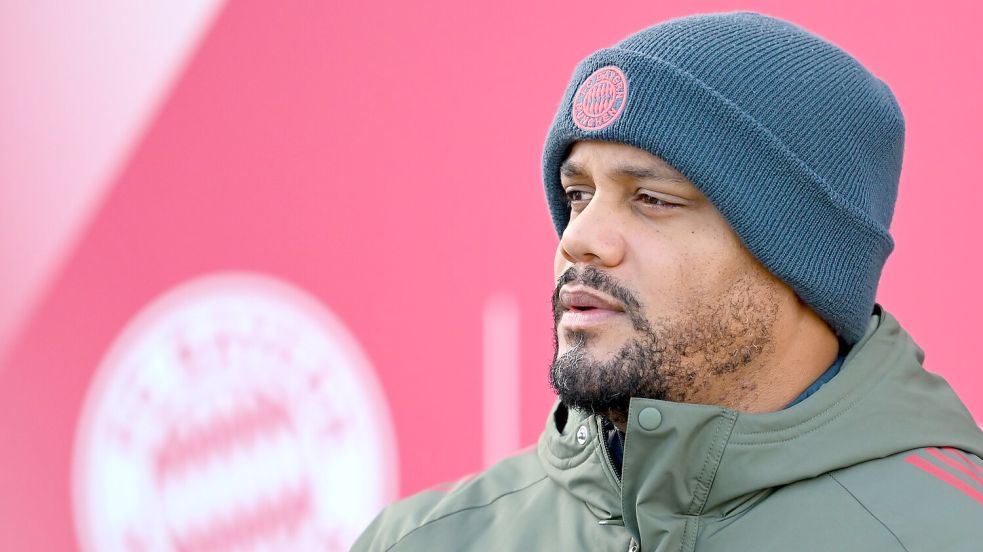 Bayern-Trainer Kompany strebt einen Heimsieg an. (Archivbild) Foto: Sven Hoppe