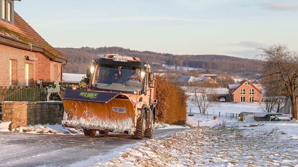 Der Winterdienst in Stadt und Landkreis wurde in diesem Frühjahr stark gefordert. Nun soll neue Technik dabei helfen die Straßen eisfrei zu halten. Foto: Sebastian Dannenberg