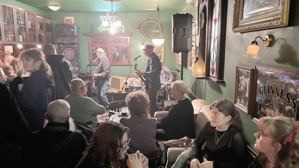 Die Band Sugar Mama wird bei „Leer live“ wieder im Mulligan’s Pub auftreten. Foto: Jonas Bothe/Archiv