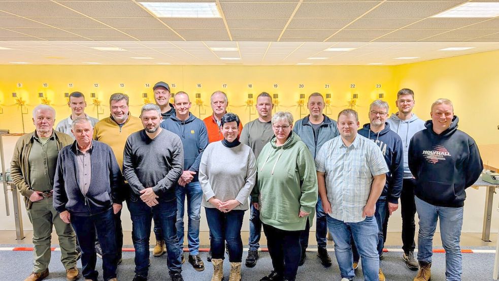 Der neue Vorstand des Schützenvereins Diele. Foto: Privat