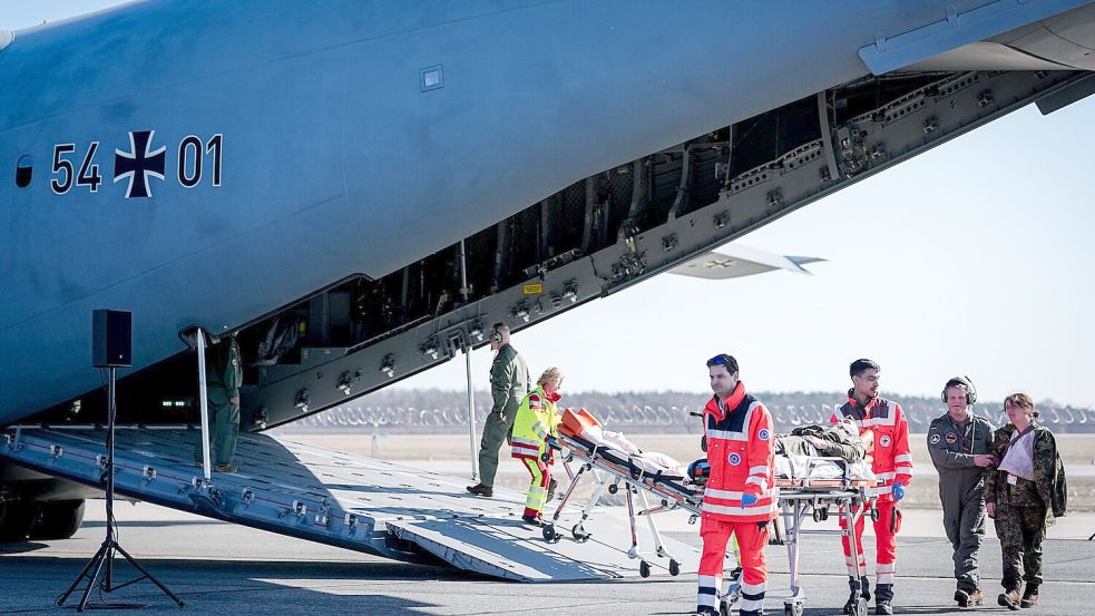 Übung „Medic Quadriga“ der Bundeswehr Foto: Kay Nietfeld/dpa