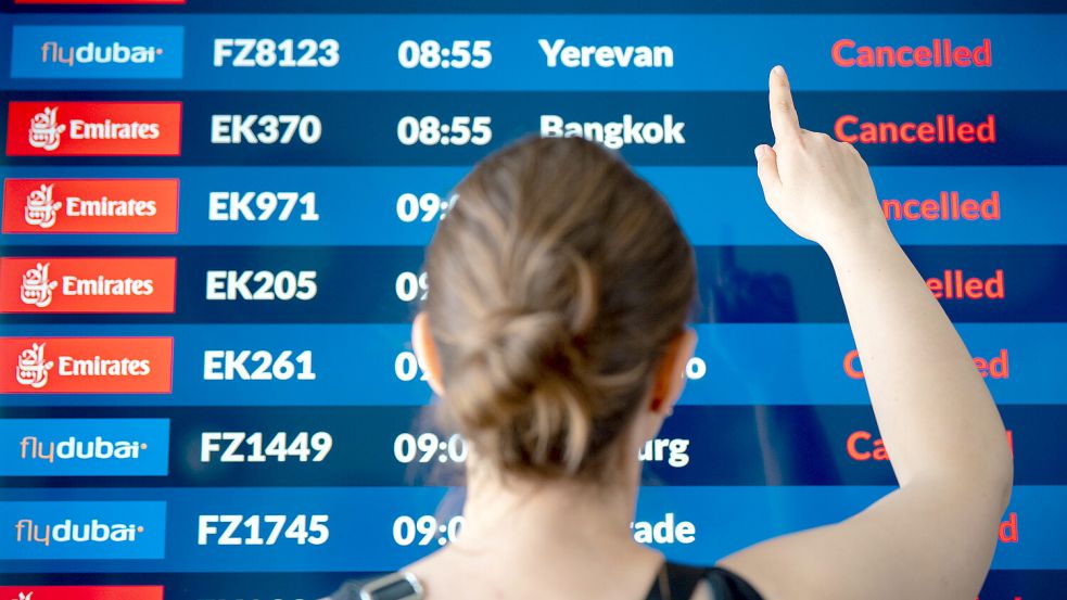 Zehntausende Touristen sind in den Vereinigten Arabischen Emiraten und in Katar gestrandet. Foto: Imago/NurPhoto/Marcin Golba
