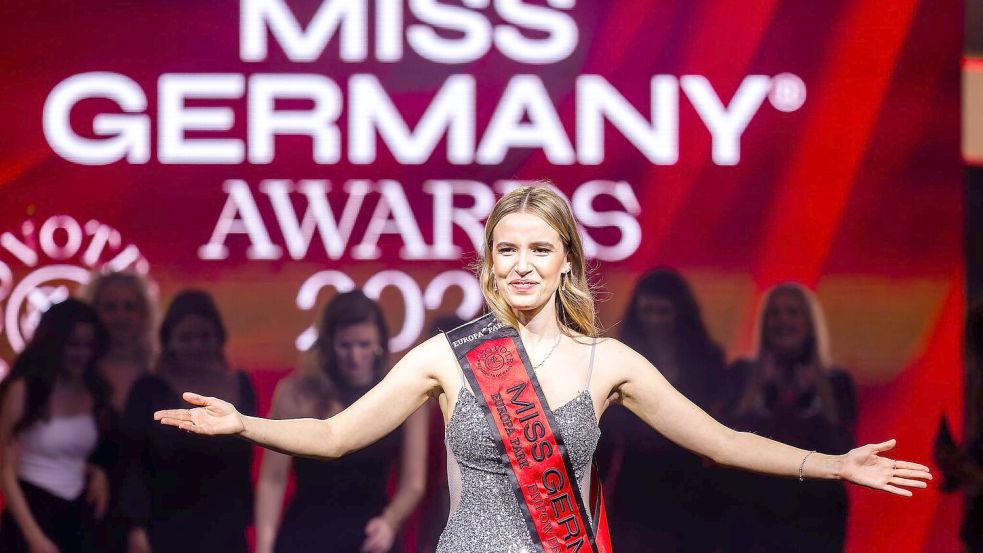 Valentina Busik wurde 2025 „Miss Germany“. (Archivbild) Foto: Philipp von Ditfurth/dpa