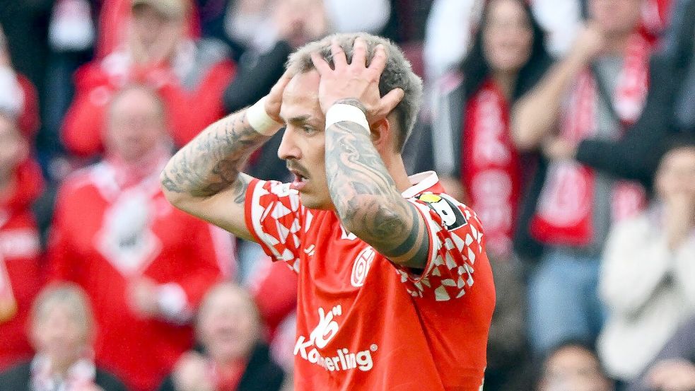 Trotz zahlreicher Chancen kam Mainz gegen Stuttgart nur zu einem Remis. Foto: Torsten Silz