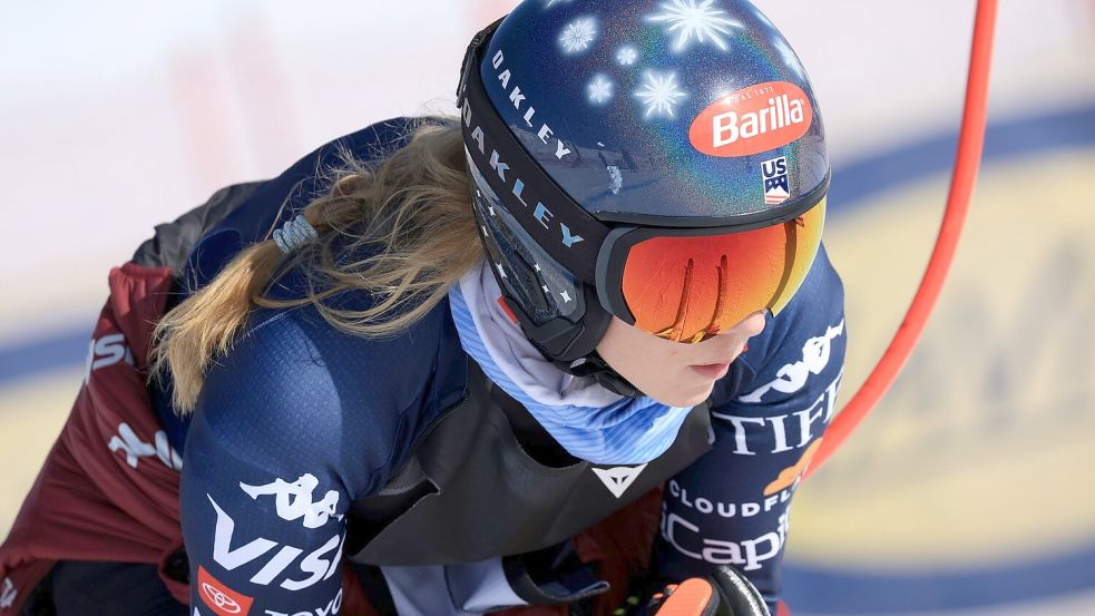 Hat ihren sechsten Gesamtweltcupsieg im Blick: Mikaela Shiffrin. Foto: Luciano Bisi/AP/dpa