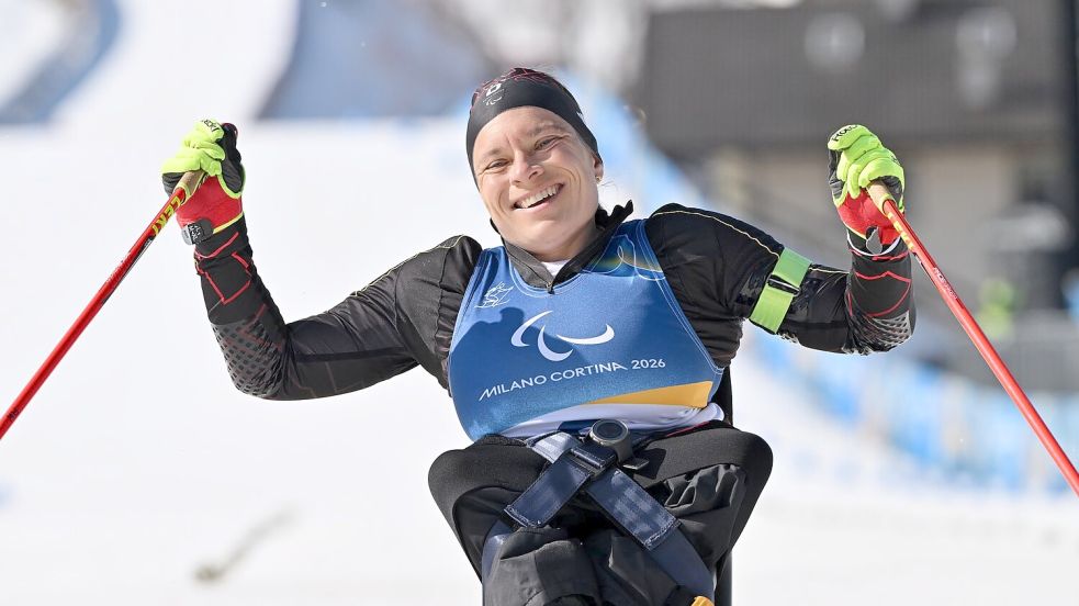 Zweites Rennen, zweite Medaille für Anja Wicker. Foto: Martin Schutt