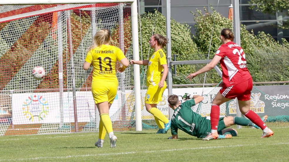 Nach dem 4:0-Sieg im Hinspiel gewann Aurich auch das Rückspiel in Barmke, diesmal mit 3:0. Archivfoto: Helmut Vortanz