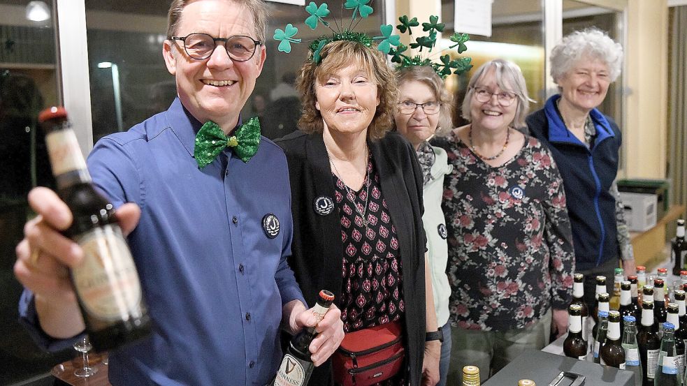 Natürlich gab es auch typisch irisches Guinness. Foto: Melchert Stromann