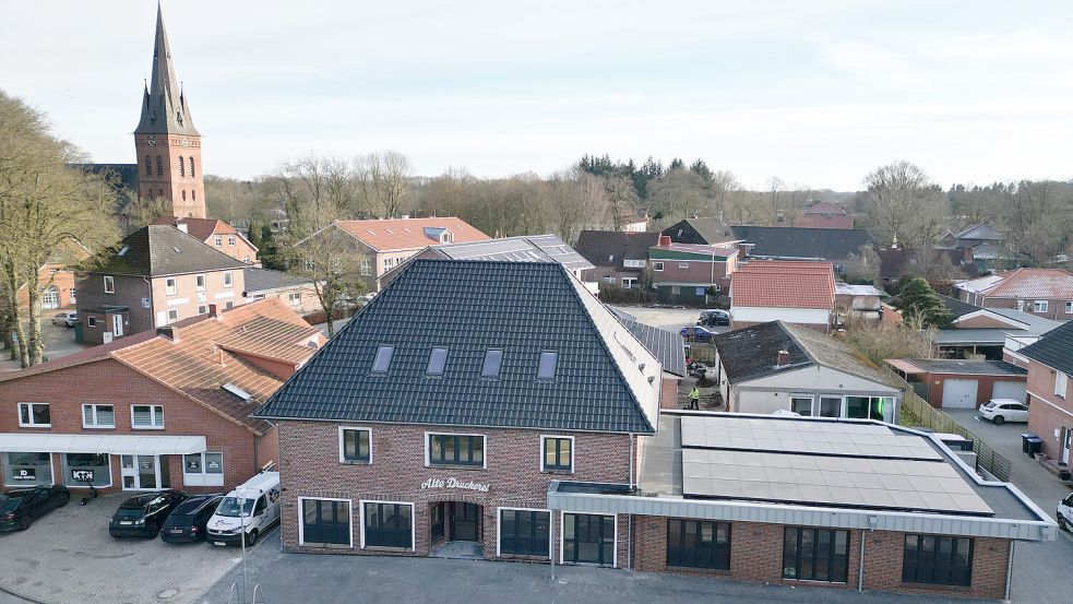 Die neue Tagesstätte für seelisch Kranke wird am Montag, 16. März, in der „Alten Druckerei“ in Remels eröffnet. Fotos: Die Bildwerft