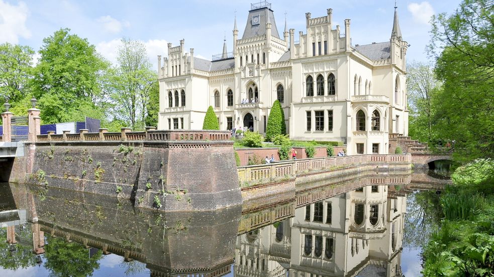Die Evenburg kann wieder besichtigt werden. Foto: Bodo Wolters/Archiv