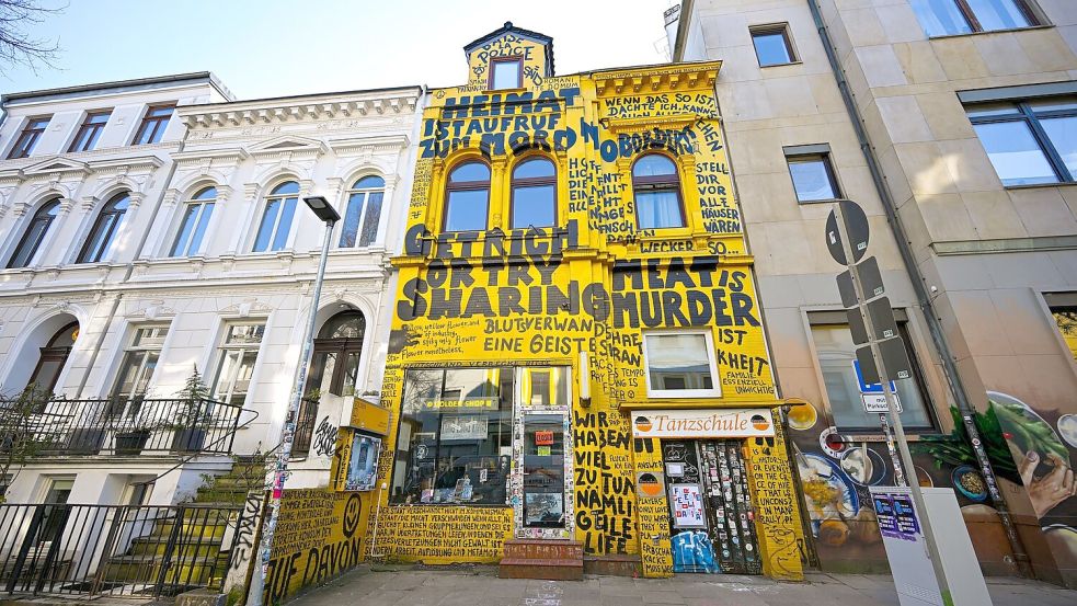 Der Buchladen „Golden Shop“ in Bremen wurde ebenfalls aus den Jury-Vorschlägen gestrichen. Foto: Sina Schuldt