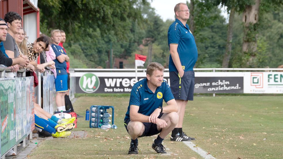 Gerd Bartsch (links) und Gerd Stubbe (rechts) beendeten ihre Trainertätigkeit beim SCR. Foto: Lohmann