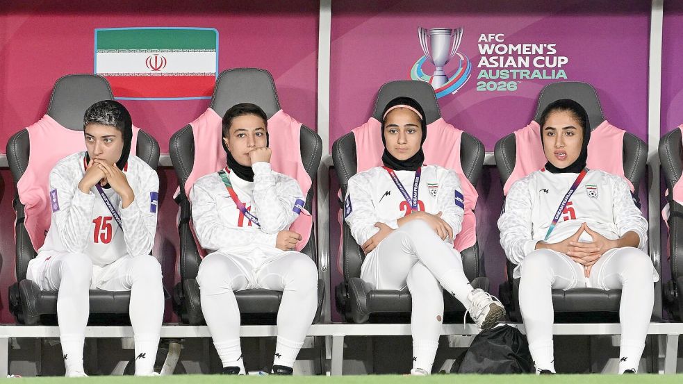 Für die iranischen Spielerinnen war der Asien Cup in Australien nach dem Ausbruch des Krieges schwierig. (Archivbild) Foto: Dave Hunt