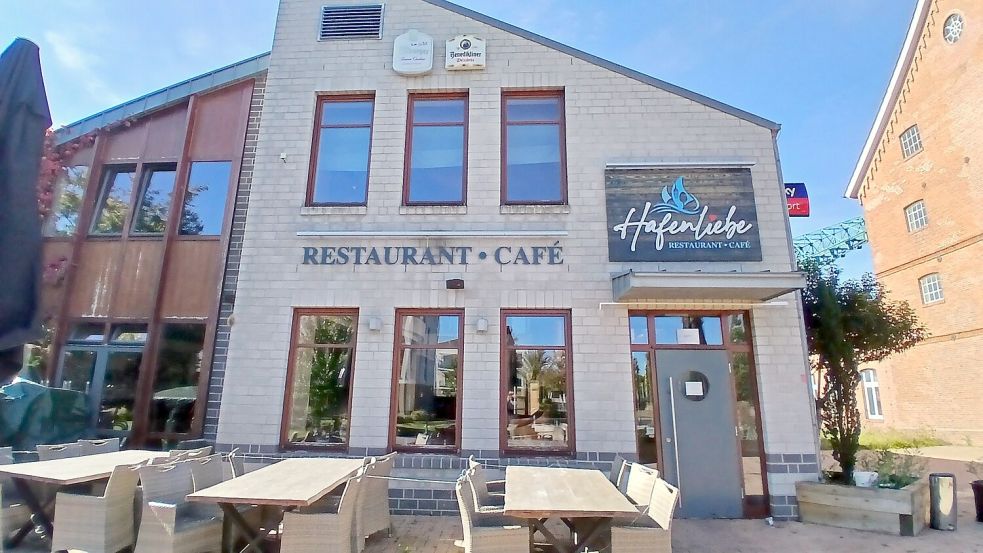 Kehrt bald wieder Leben in das Restaurant „Hafenliebe“ ein? Foto: Christian Belling