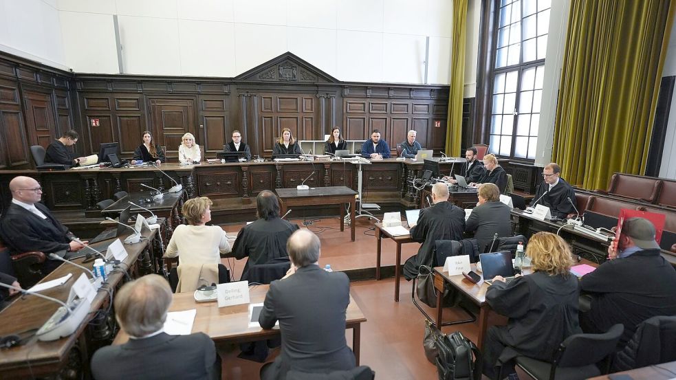 Im Prozess um die Entführung der Block-Kinder gibt es neben Christina Block sechs weitere Angeklagte. Foto: Marcus Brandt