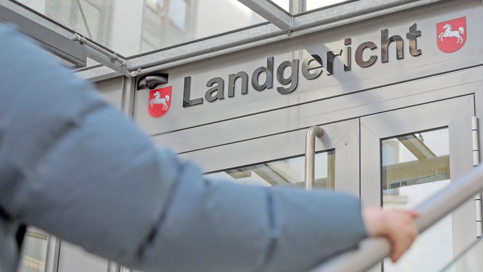 Verhandelt wird vor dem Landgericht Aurich.Foto: Romuald Banik