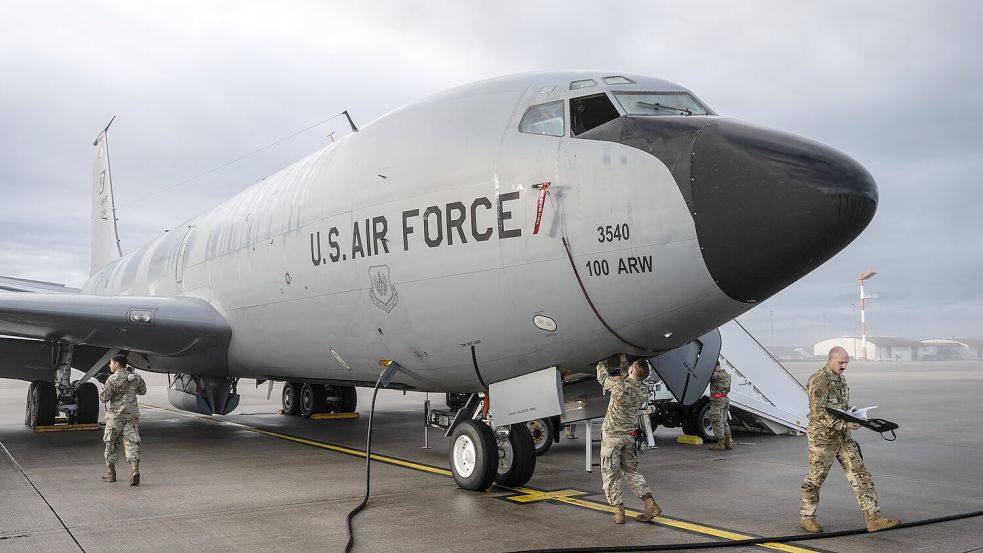 USA melden den Verlust eines Tankflugzeugs (Archivbild). Foto: Boris Roessler