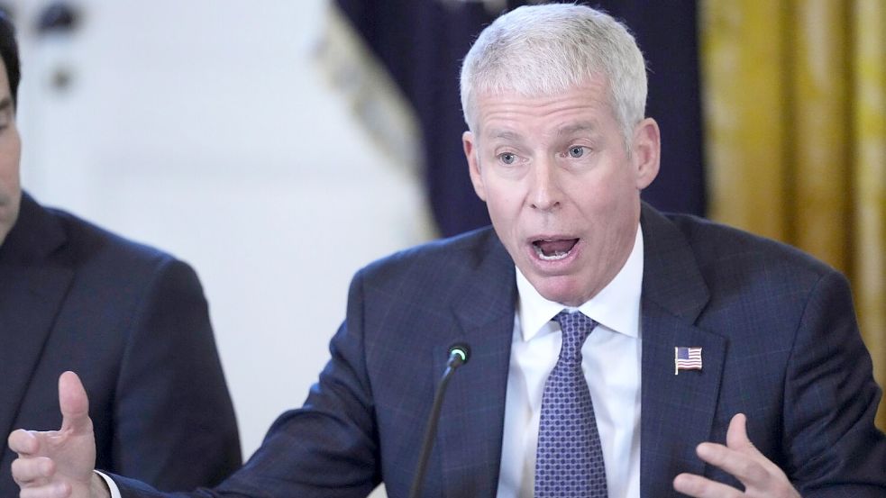 Die USA sind nach Angaben von Energieminister Wright noch nicht in der Lage, Tanker durch die Straße vopn Hormus zu eskortieren. Foto: Alex Brandon/AP/dpa