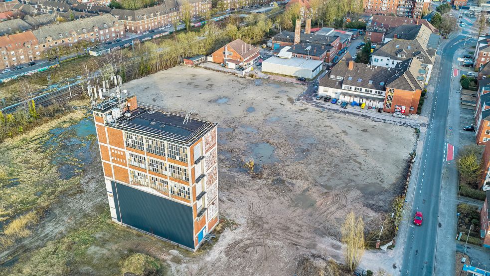Alles geräumt: Vom Abbruch auf dem Ültje-Gelände ist kaum mehr etwas zu sehen. Fotos: Jens Doden