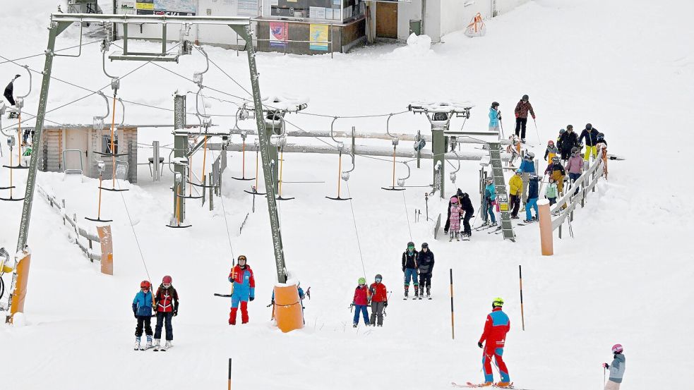Volle Pisten - erhöhte Unfallgefahr. (Archivbild) Foto: Uwe Lein