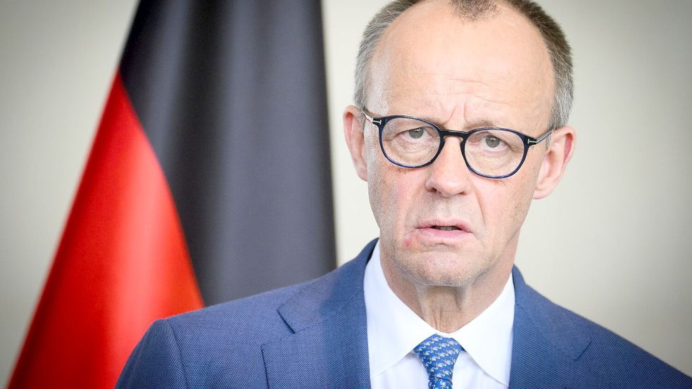 Kanzler Merz will russischen Kämpfern möglichste die Einreise in die EU verbieten. (Archivbild) Foto: Bernd von Jutrczenka/dpa