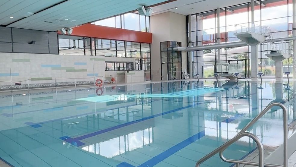 Für das Schulschwimmen werden im De Baalje regelmäßig Bahnen reserviert. Foto: Christin Wetzel