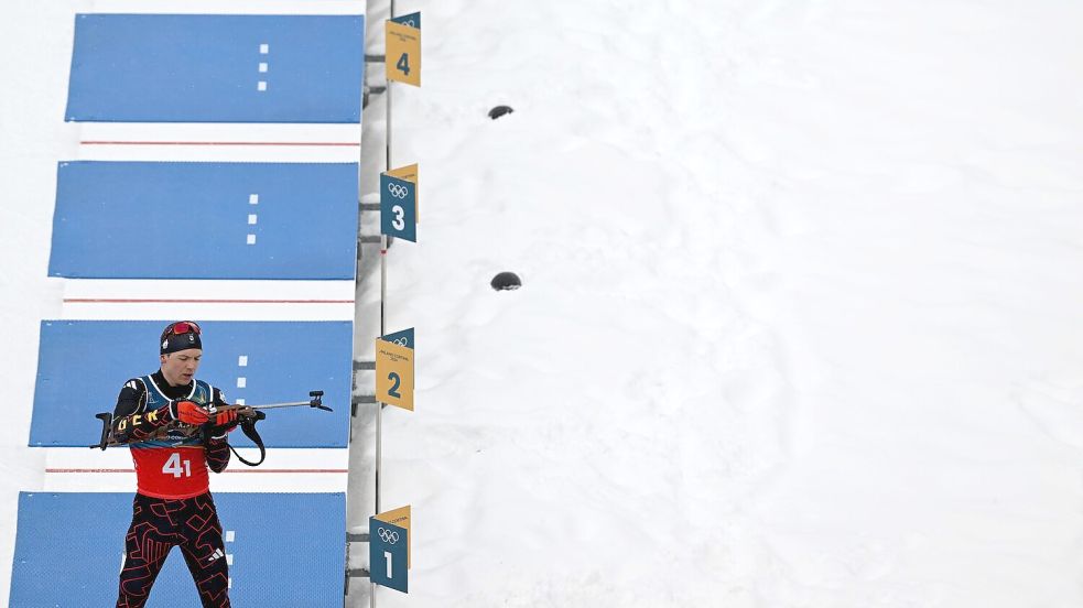 Justus Strelow patzte so oft wie nie zuvor am Schießstand. (Archivbild) Foto: Hendrik Schmidt