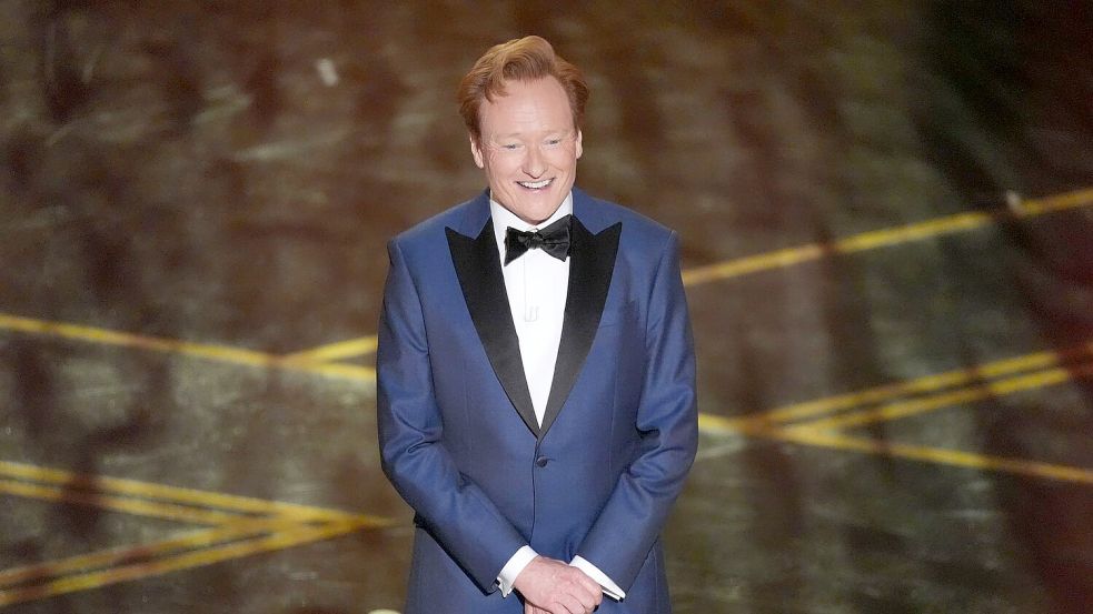 Moderiert wurde die Gala von Conan O’Brien. Foto: Chris Pizzello/Invision/AP/dpa