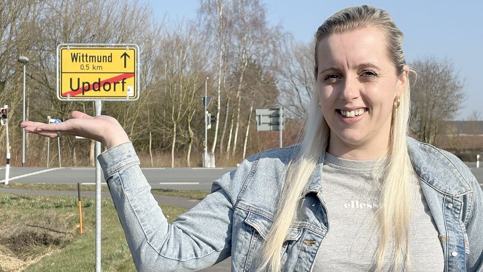 Nadine Nilges fühlt sich in Wittmund und speziell in ihrer Nachbarschaft in Updorf wohl. Mit der Übernahme von „Live im Park“ möchte sie der Stadt etwas zurückgeben. Foto: Susanne Ullrich