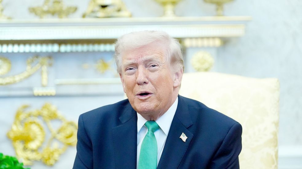 Trump kritisiert die Nato. Foto: Alex Brandon/AP/dpa
