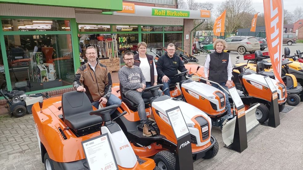 Das Team von Birkoben bietet wieder eine Vielzahl an Gartengeräten aus dem wesentlich erweiterten Sortiment.