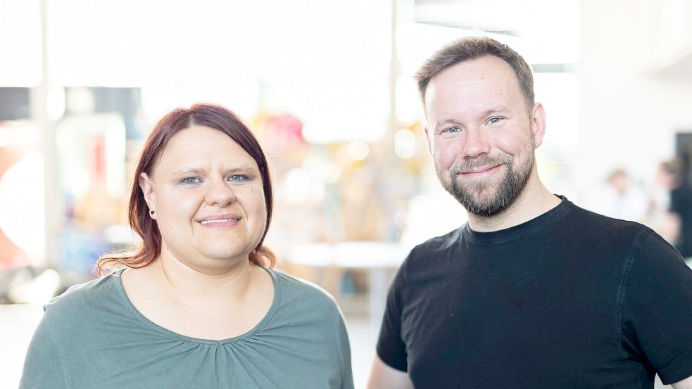 Hilke Hochheiden und Thorben Peters bilden bei der niedersächsischen Linke eine Doppelspitze. (Archivbild) Foto: Michael Matthey