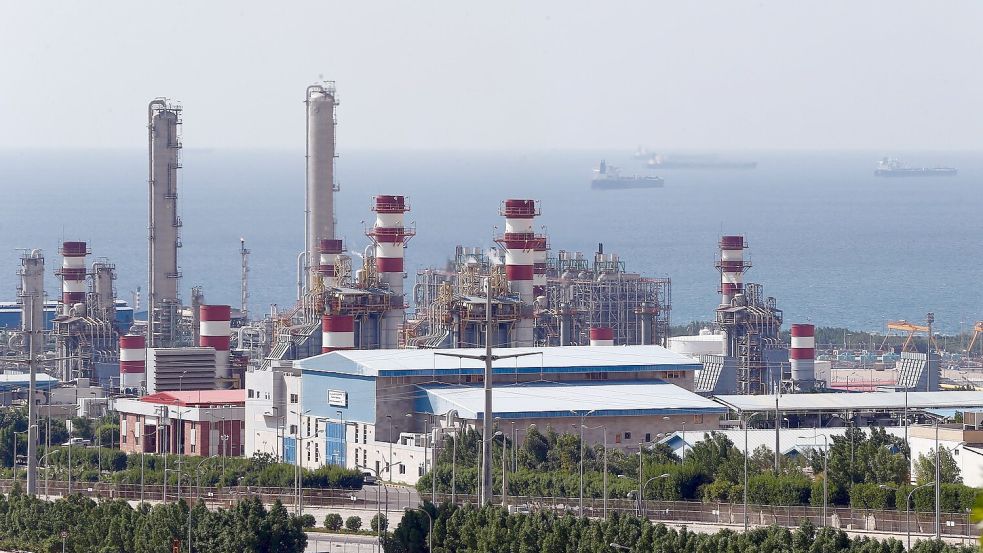 Iranische Anlagen nahe dem größten Gasfeld der Welt wurden angegriffen. (Archivbild) Foto: Abedin Taherkenareh