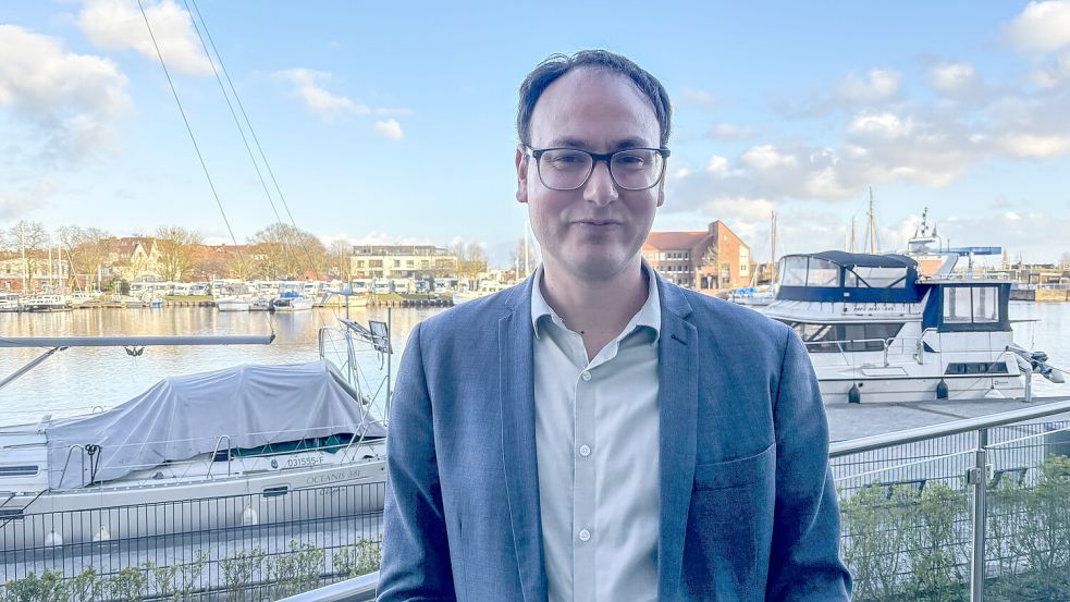Dr. Daniel Aschheim von der israelischen Botschaft in Berlin war in Emden zu Gast. Foto: Claus Hock