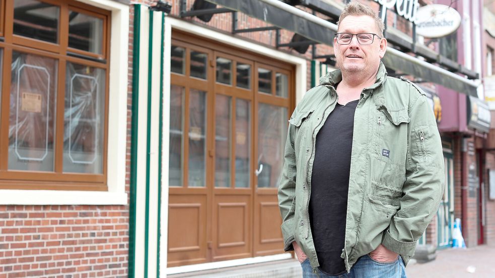 Der Gastronom Markus Kruse eröffnet die Emder Kneipe „Alte Liebe“. Foto: Jens Doden/Archiv