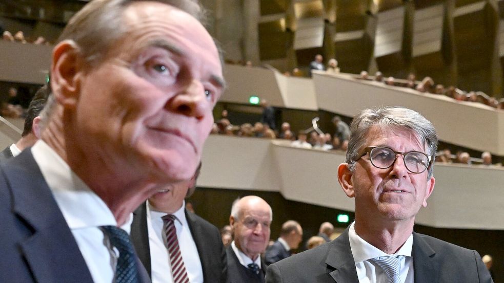 Auch der Leipziger Bürgermeister Burkhard Jung war aus Weimers Sicht nicht so freundlich wie sonst. Foto: Hendrik Schmidt