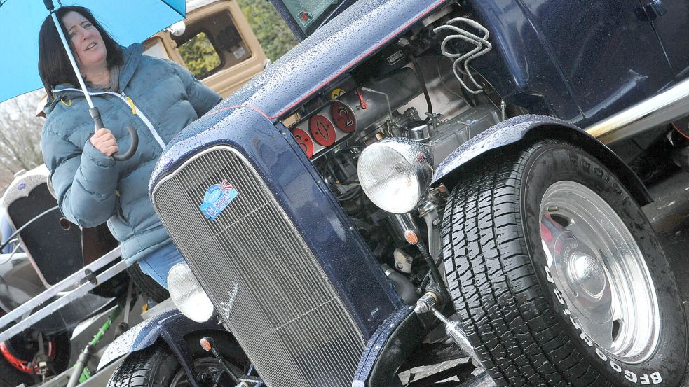 In Wiesmoor ist am Wochenende wieder der Frühlingsmarkt mit Oldtimerschau. In diesem Jahr spielt hoffentlich das Wetter mit. Foto:Klaus Ortgies/Archiv