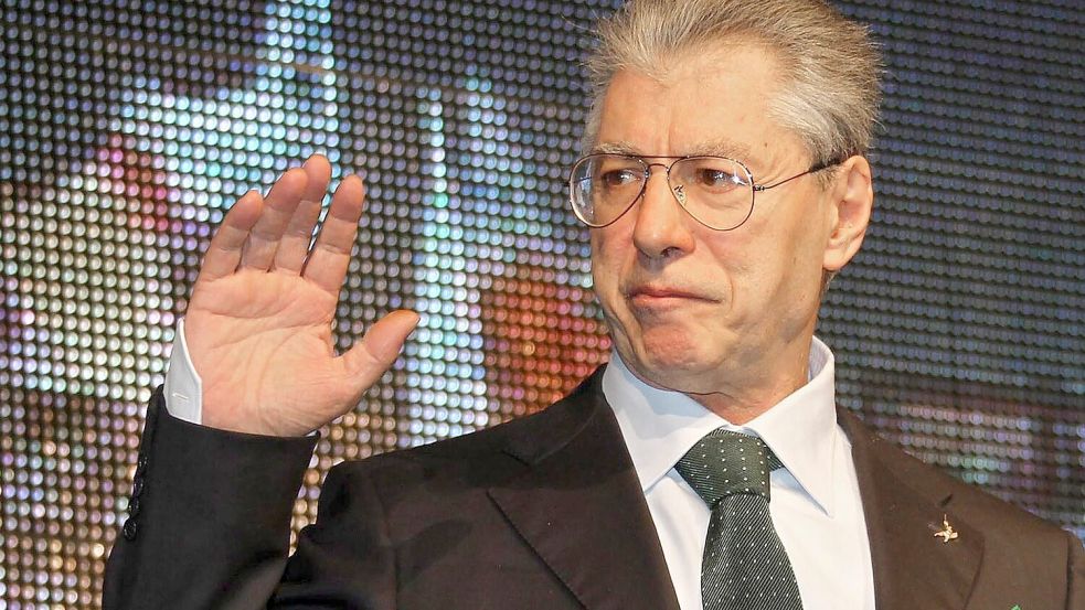 Der Mitbegründer der italienischen Regierungspartei Lega, Umberto Bossi, ist im Alter von 84 Jahren gestorben. (Archivbild) Foto: Paolo Magni/ANSA/dpa