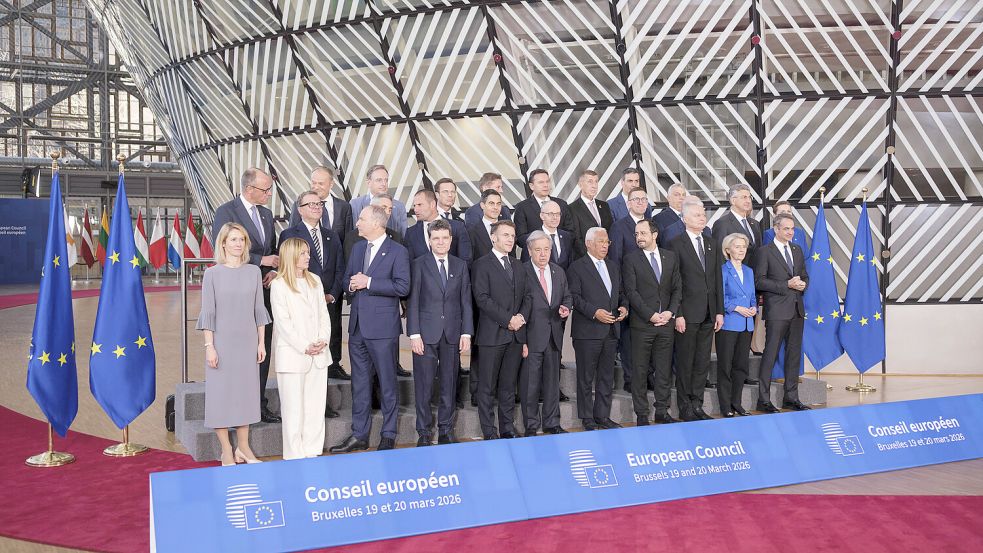 In Brüssel prägten der Iran-Krieg und der Konflikt in der Ukraine den Gipfel. Foto: IMAGO/ABACAPRESS