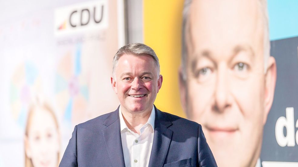 Schnieder will nun als Ministerpräsident in die Staatskanzlei einziehen. Foto: Andreas Arnold