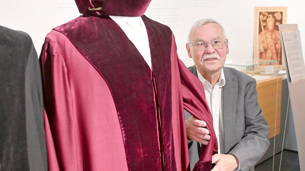 Detlev Fischer leitet das rechtshistorische Museum in Karlsruhe. Foto: Uli Deck