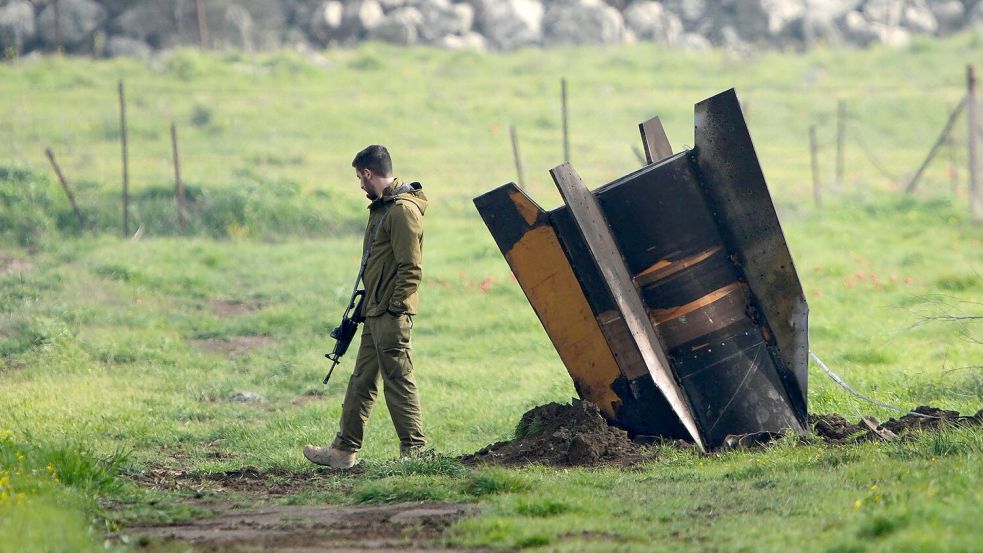 Die besonders schnelle iranische Rakete „Sedschil“ erreicht Israel in gut sieben Minuten. (Archivbild) Foto: Ohad Zwigenberg/AP/dpa