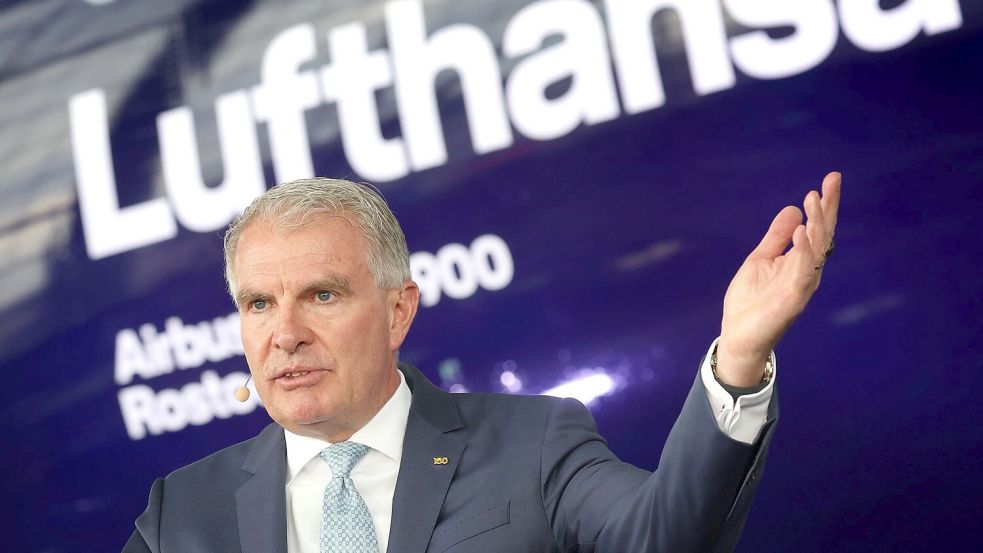 Lufthansa-Vorstandschef Carsten Spohr hat große Pläne am Münchner Flughafen. Foto: Karl-Josef Hildenbrand