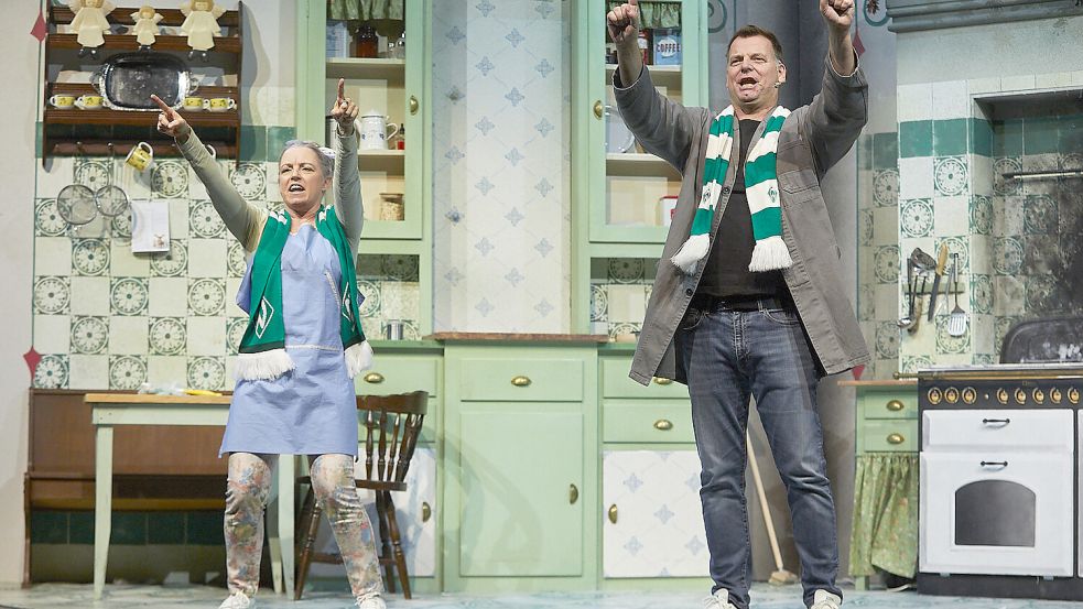 Die musikalische Komödie „Verliebt, verlobt … und dann?“ mit Inga Jamry und Kay Kruppa geht in die Verlängerung. Foto: Boulevardtheater Bremen