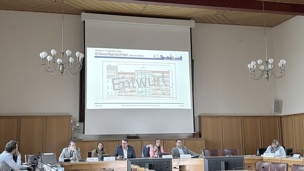 Stellte das neue Parkhaus und den Stand der Parkraumbewirtschaftung vor: OB Tim Kruithoff.