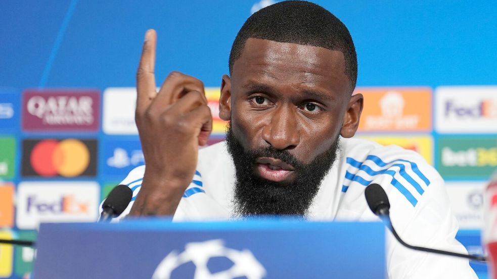Antonio Rüdiger kämpft um seinen guten Ruf als Fußballer. (Archivbild) Foto: Martin Rickett