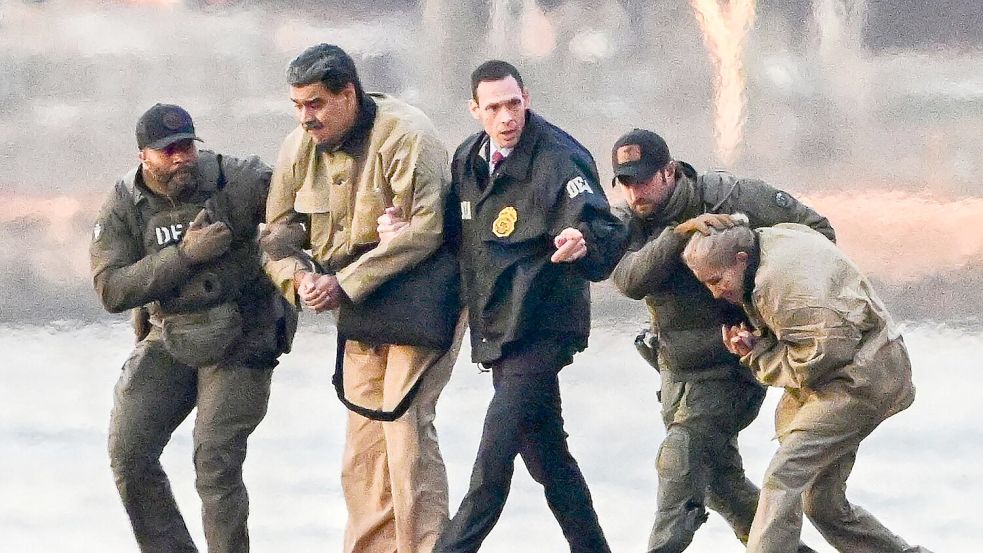Der gefangengenommene Maduro wird erneut vor Gericht in New York erwartet. (Archivbild) Foto: Kyle Mazza