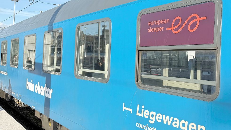 Der neue Nachtzug wird von dem niederländisch-belgischen Unternehmen European Sleeper eingesetzt. Foto: Michael Evers/dpa